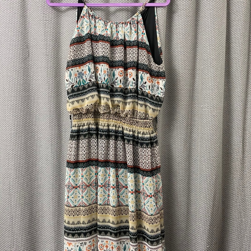 Beautiful flower summer dress